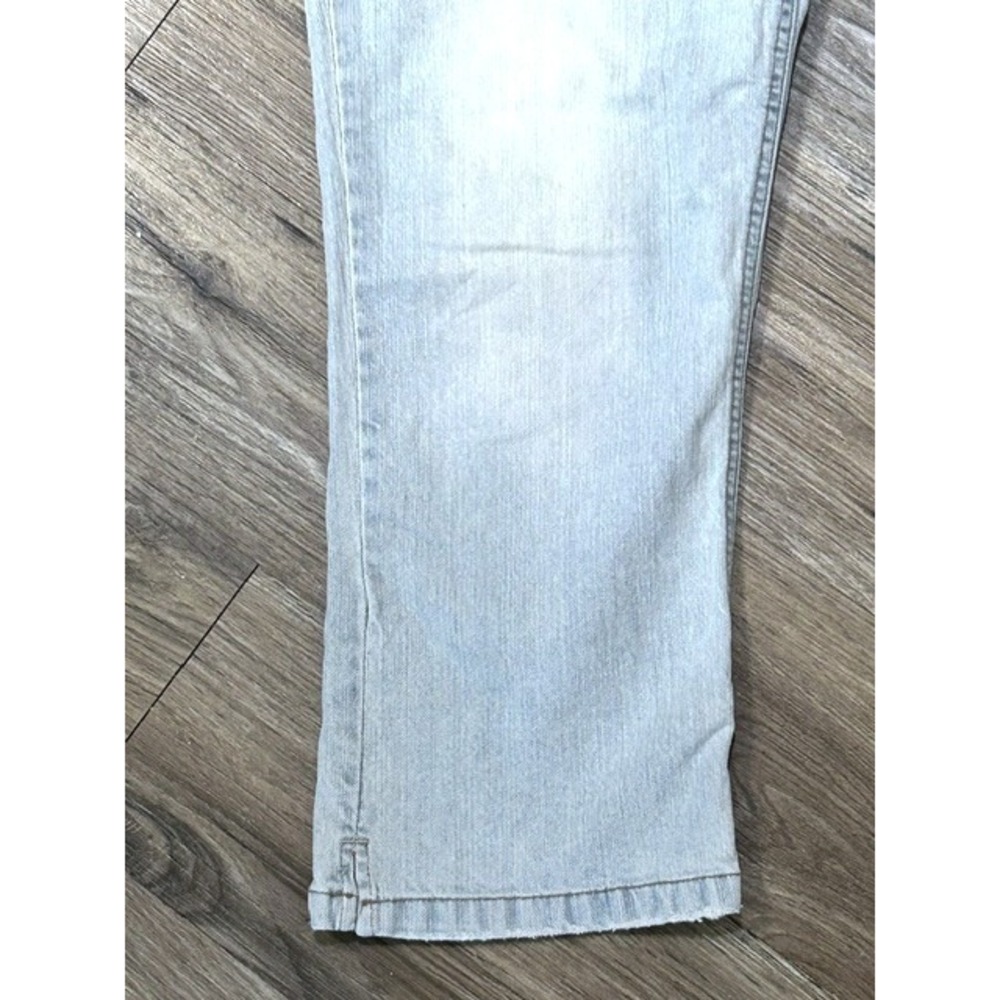 Vintage Y2K Bongo Capri Jeans Juniors 13 Low Rise Light Wash Denim Let me b Line - Picture 11 of 12